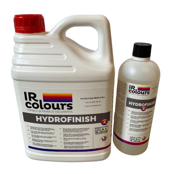 Hydrofinish kit A+B - Lac poliuretanic transparent